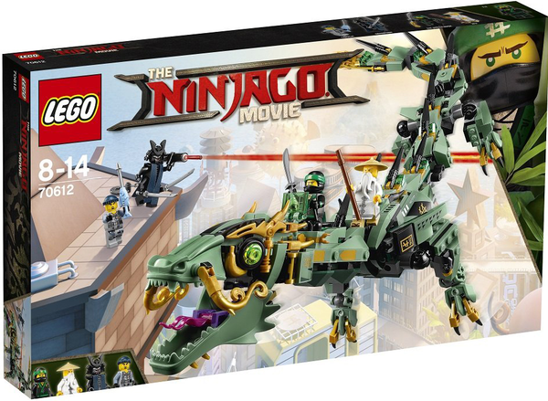  «Конструктор LEGO Ninjago Механический дракон Зеленого ниндзя (70612)», бренда LEGO - фото №1