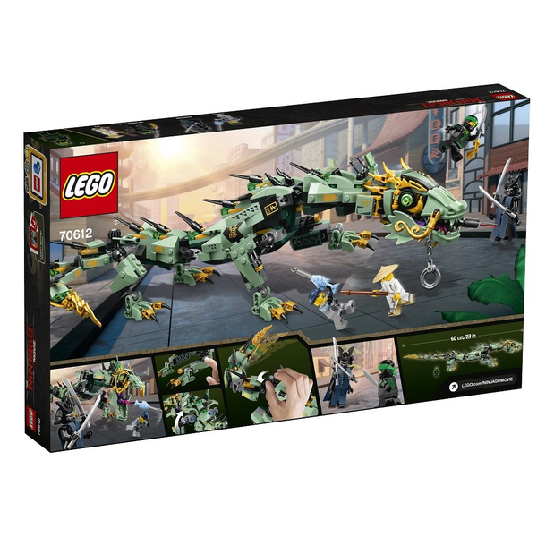  «Конструктор LEGO Ninjago Механический дракон Зеленого ниндзя (70612)», бренда LEGO - фото №1