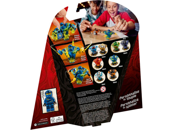  «Конструктор LEGO Ninjago Спин-джитсу Джей 97 деталей (70660)», бренда LEGO - фото №1