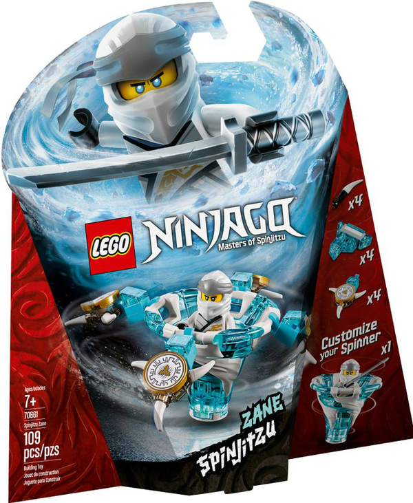  «Конструктор LEGO Ninjago Спин-джитсу Зейн 109 деталей (70661)», бренда LEGO - фото №1