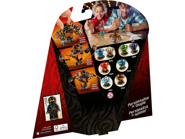  «Конструктор LEGO Ninjago Спин-джитсу Коул 117 деталей (70662)», бренда LEGO - фото №1