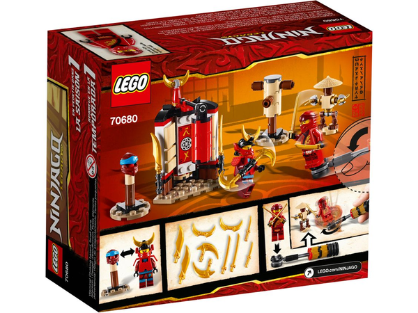  «Конструктор LEGO Ninjago Тренировка в монастыре 122 детали (70680)», бренда LEGO - фото №1