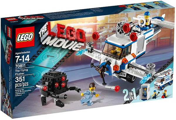  «Конструктор LEGO Movie Летающая поливалка 351 деталь (70811)», бренда LEGO - фото №1