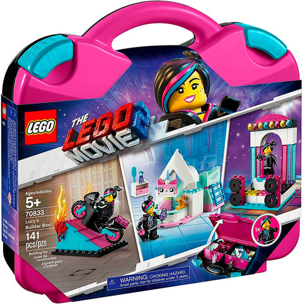«Конструктор LEGO Movie Ящик для конструирования Вайлдстайл 141 деталь (70833)», бренда LEGO - фото №1
