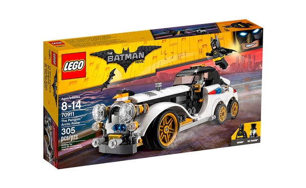  «Конструктор LEGO Batman Movie Арктический роллер Пингвина 305 деталей (70911)», бренда LEGO - фото №1