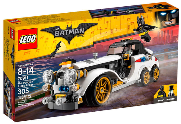  «Конструктор LEGO Batman Movie Арктический роллер Пингвина 305 деталей (70911)», бренда LEGO - фото №1