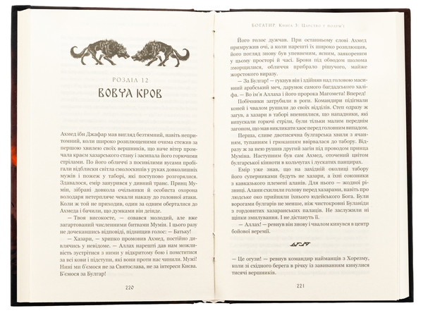 Бумажная книга «Богатир. Книга 3. Царство у полум’ї», автор Юрай Червенак - фото №1