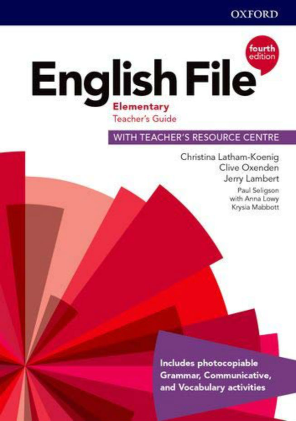 [object Object] «English File: Elementary: Teacher's Guide With Teacher's Resource Centre », авторів Клайв Оксенден, Крістіна Латам-Кеніґ, Джеррі Ламберт - фото №1