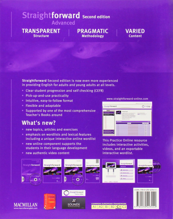 [object Object] «Straightforward 2nd Edition Advanced Student's Book», автор Рой Норріс - фото №2 - мініатюра