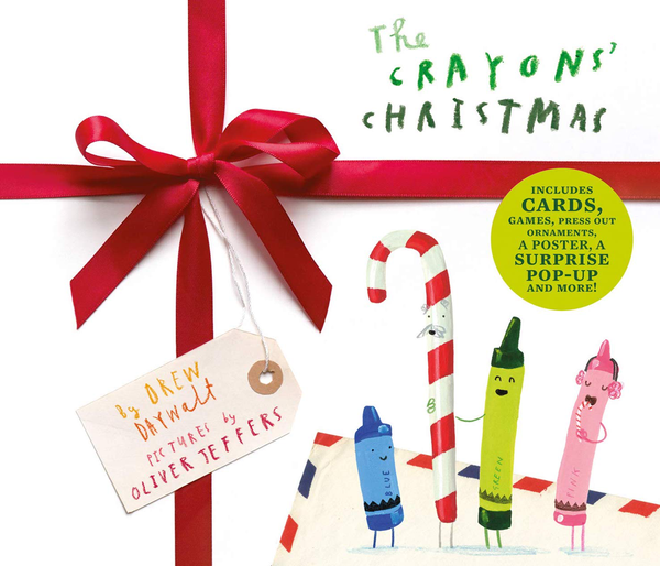 Паперова книга «The Crayons’ Christmas», автор Дрю Дейволт - фото №1