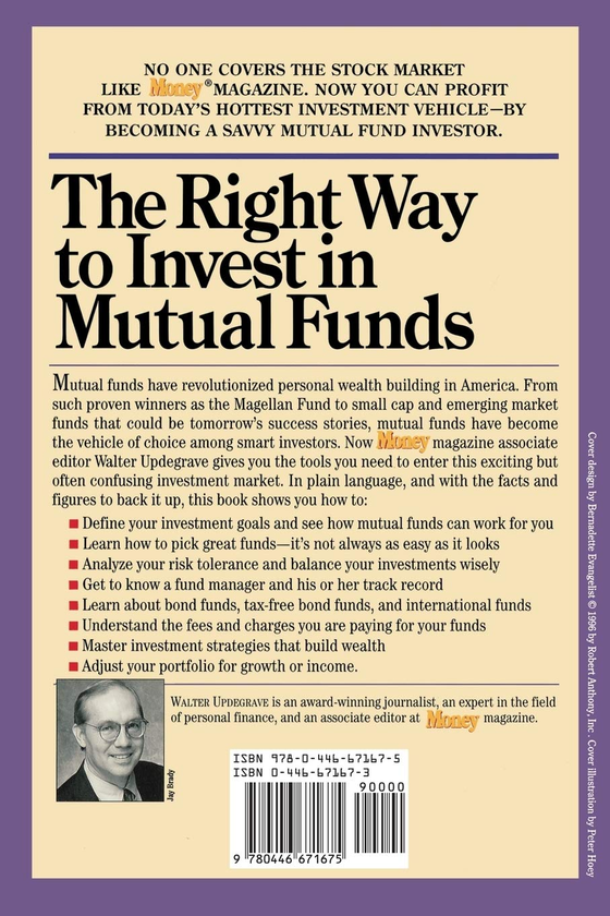 [object Object] «The Right Way to Invest in Mutual Funds», автор Уолтер Апдегрейв - фото №2 - миниатюра