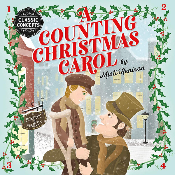 Бумажная книга «A Counting Christmas Carol», автор Мисти Кенисон - фото №1