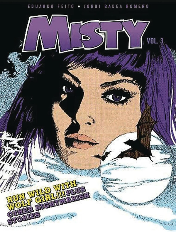 Паперова книга «Misty. Volume 3. Run Wild With Wolf Girl!!! Plus Other Nightmarish Stories», авторів Едуардо Фейто, Хорді Бадія Ромеро - фото №1