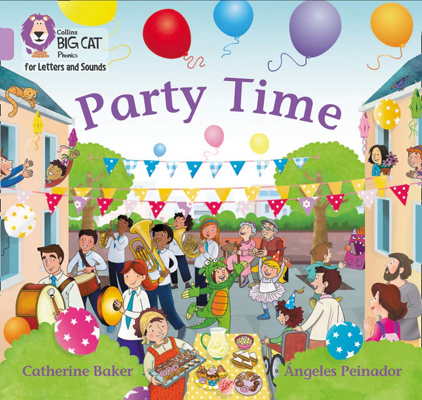 Бумажная книга «Party Time: Band 00/Lilac» - фото №1