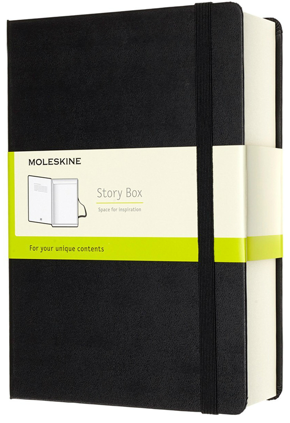 «Коробка для хранения Moleskine Story Box средняя черная (STBX3BK)», бренда Moleskine - фото №1