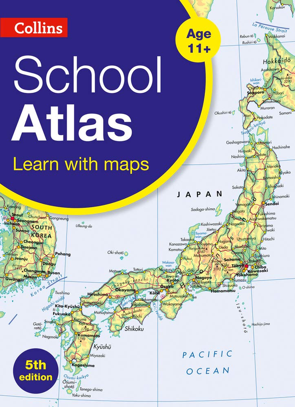 Паперова книга «Collins School Atlas» - фото №1