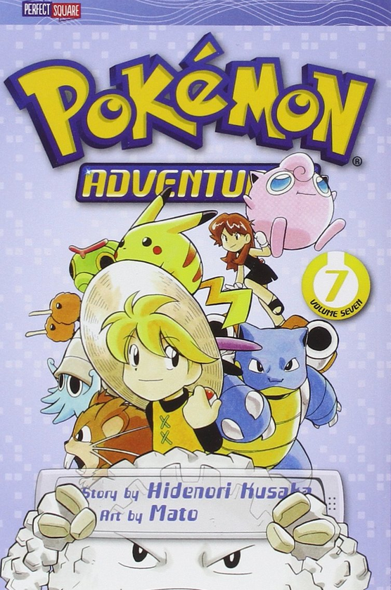 Бумажная книга «Pokemon Adventures. Red & Blue Box Set (Volumes 1-7)», автор Хидэнори Кусака - фото №1