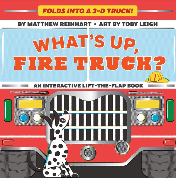 Паперова книга «What's Up, Fire Truck? (A Pop Magic Book)» - фото №1