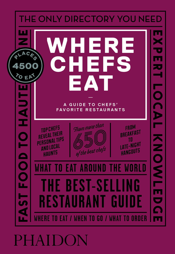 Паперова книга «Where Chefs Eat. A Guide to Chefs' Favorite Restaurants », автор Джо Уорік - фото №1