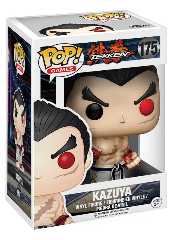  «Коллекционная фигурка Funko Pop! Pop Games Tekken Kazuya (FK12830)», бренда Funko Pop - фото №1