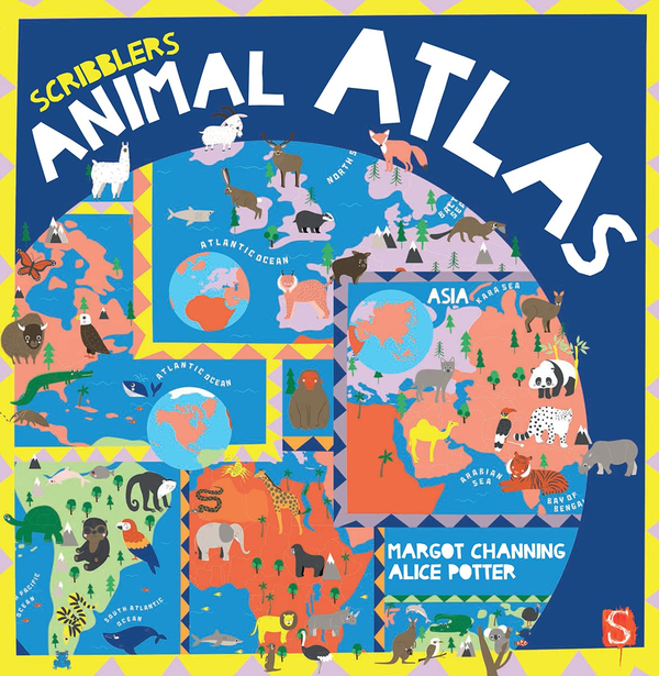 Бумажная книга «Scribblers My First Animal Atlas», автор Марго Ченнинг - фото №1