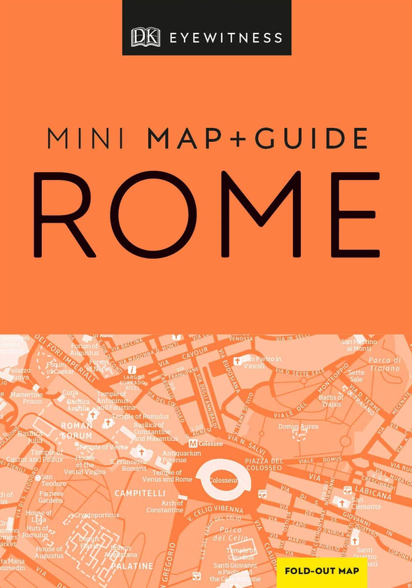 Бумажная книга «Rome Mini Map and Guide» - фото №1