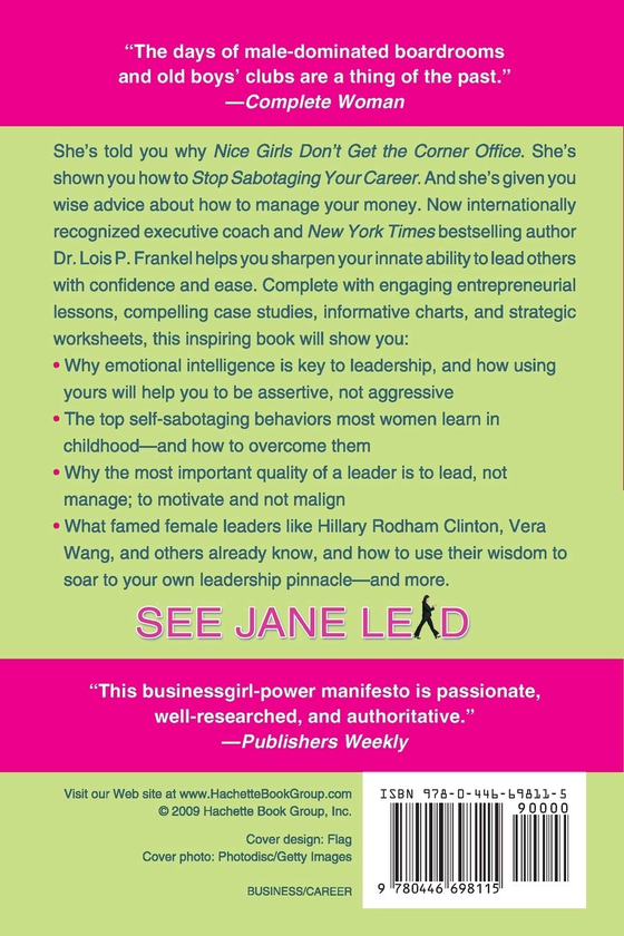 Бумажная книга «See Jane Lead. 99 Ways for Women to Take Charge at Work», автор Лоис П. Франкел - фото №1