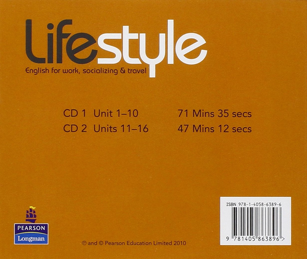 Бумажная книга «Lifestyle Pre-Intermediate Class Audio CD(2)», авторов Норман Уитби, Вики Холлетт - фото №1