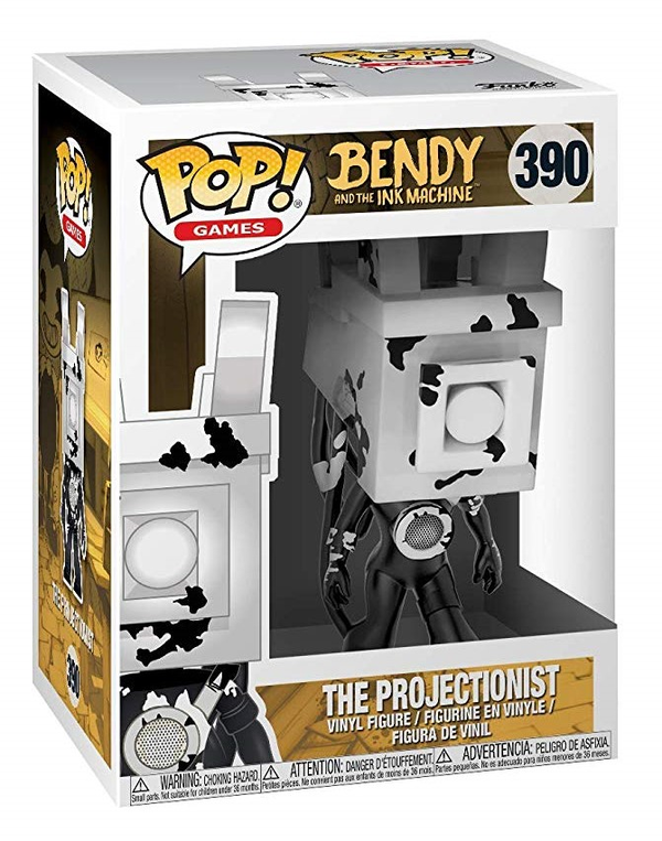 «Коллекционная фигурка Funko Pop! Pop Games Bendy & The Ink Machine The Projectionist (FK30622)», бренда Funko Pop - фото №1