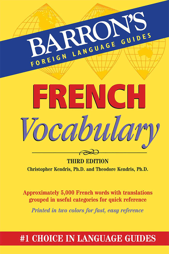 Бумажная книга «French Vocabulary», автор Кристофер Кендрис - фото №1