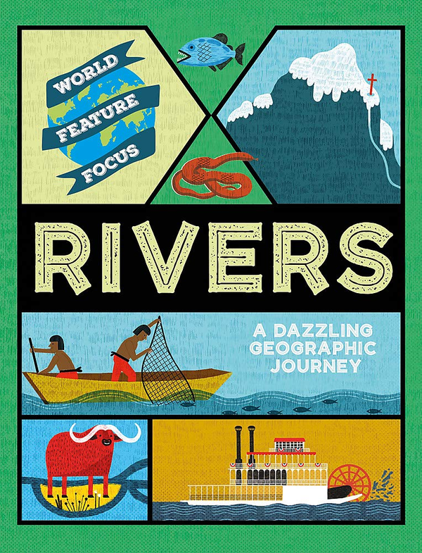 Паперова книга «Rivers», автор Ребекка Кан - фото №1