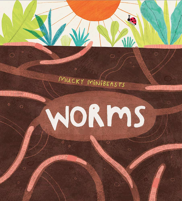 Паперова книга «Mucky Minibeasts. Worms», автор Сьюзі Вільямс - фото №1