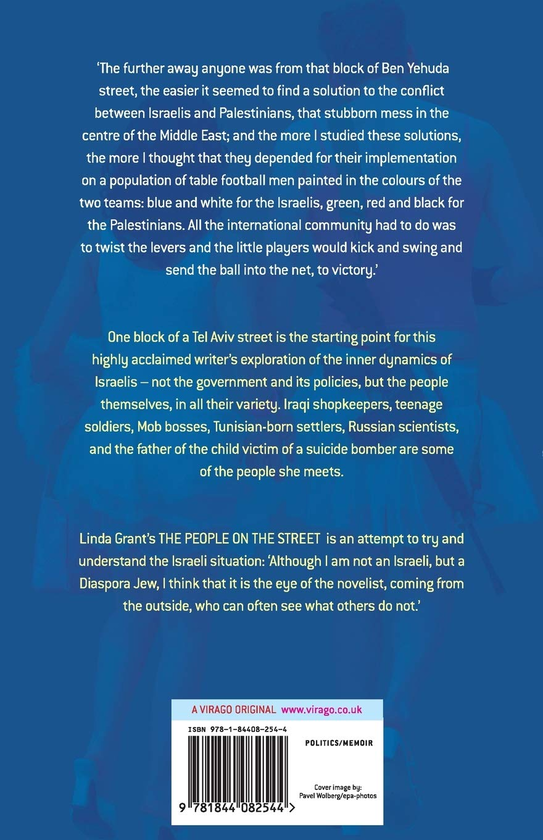Паперова книга «The People On The Street: A Writer's View Of Israel», автор Лінда Грант - фото №1