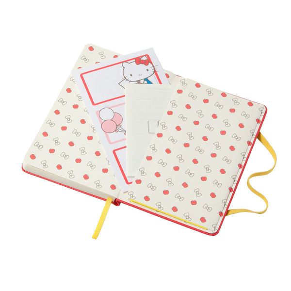  «Записная книжка Moleskine Hello Kitty Pocket в линию красная (LEHK02MM710)», бренда Moleskine - фото №1