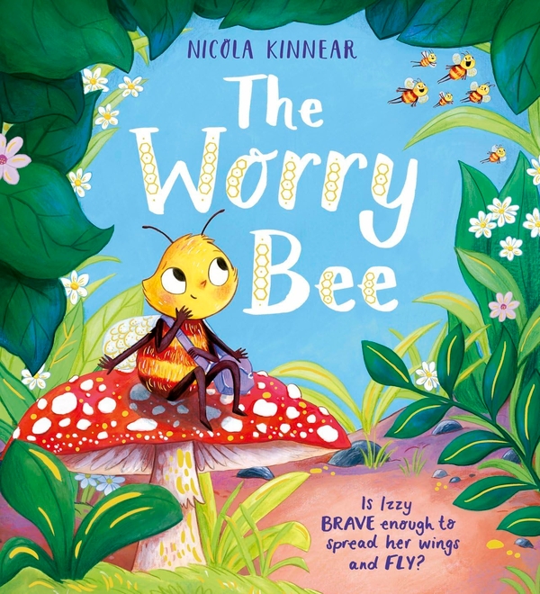 Паперова книга «The Worry Bee», автор Нікола Кіннір - фото №1