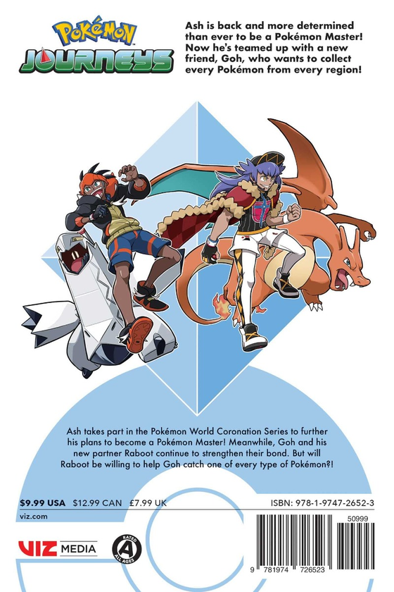 Бумажная книга «Pokemon Journeys. Volume 2», автор Матито Гоми - фото №1