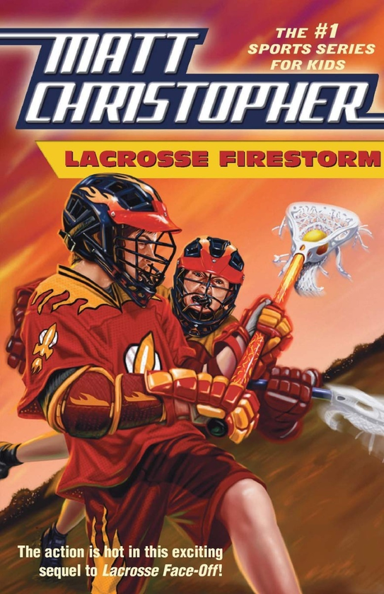 Бумажная книга «Lacrosse Firestorm», автор Мэтт Кристофер - фото №1