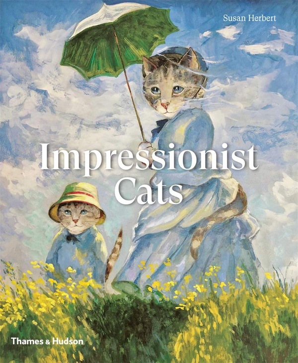 Паперова книга «Impressionist Cats», автор Сьюзен Герберт - фото №1