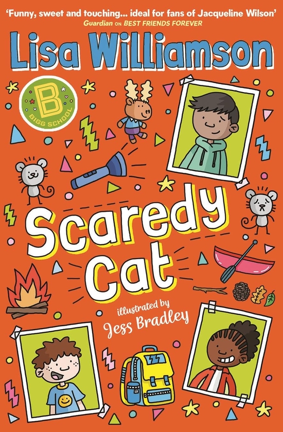 Паперова книга «Bigg School: Scaredy Cat», автор Ліза Вільямсон - фото №1