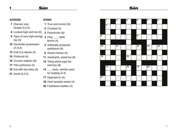 Бумажная книга «The Sun Quick Crossword Book 3 : 175 Quick Crossword Puzzles from Britain's Favourite Newspaper», автор The Sun - фото №1