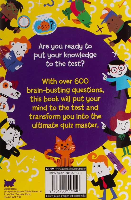 [object Object] «Quiz Book for Clever Kids», автор Лорен Фарнсворт - фото №2 - миниатюра