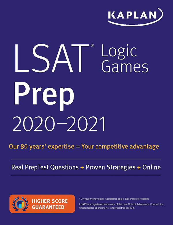 Паперова книга «LSAT Logic Games Prep 2020-2021 : Real PrepTest Questions + Proven Strategies + Online» - фото №1