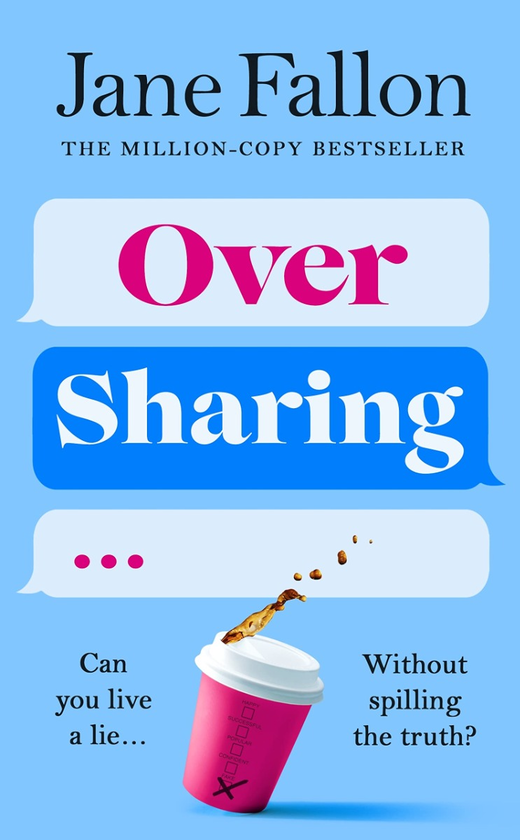 Паперова книга «Over Sharing», автор Джейн Феллон - фото №1