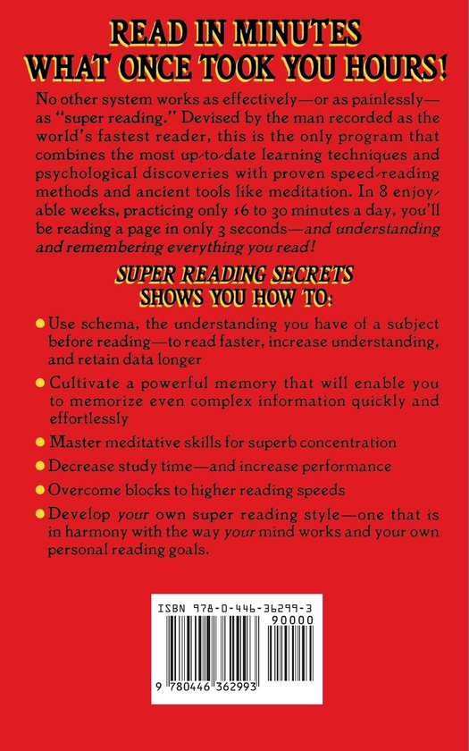 Бумажная книга «Super Reading Secrets», автор Говард Стивен Берг - фото №1
