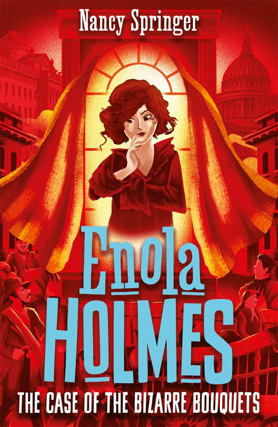 [object Object] «Enola Holmes 3: The Case of the Bizarre Bouquets», автор Ненсі Спрингер - фото №1