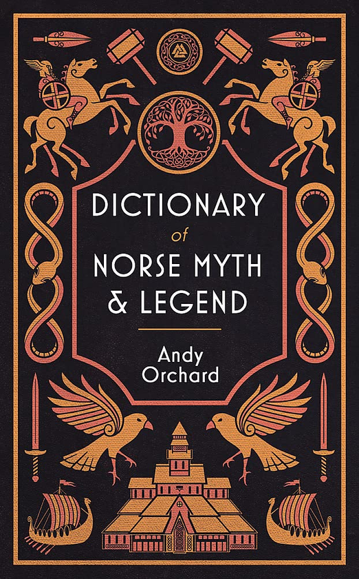 Бумажная книга «Dictionary of Norse Myth & Legend», автор Эндрю Орчард - фото №1