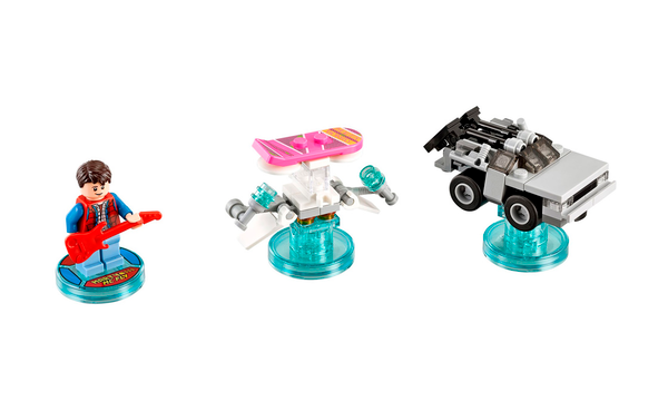  «Конструктор LEGO Dimensions Назад в будущее 94 элемента (71201-1)», бренда LEGO - фото №1