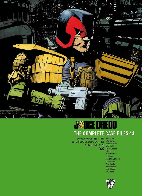 [object Object] «Judge Dredd: The Complete Case Files 43», авторів Гордон Ренні, Джон Вагнер, Джон Сміт, Саймон Спаррієр - фото №1