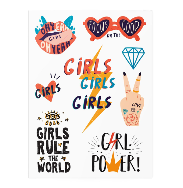  «Временные тату TATTon.me Girls Power mix», бренда TATTon.me - фото №1