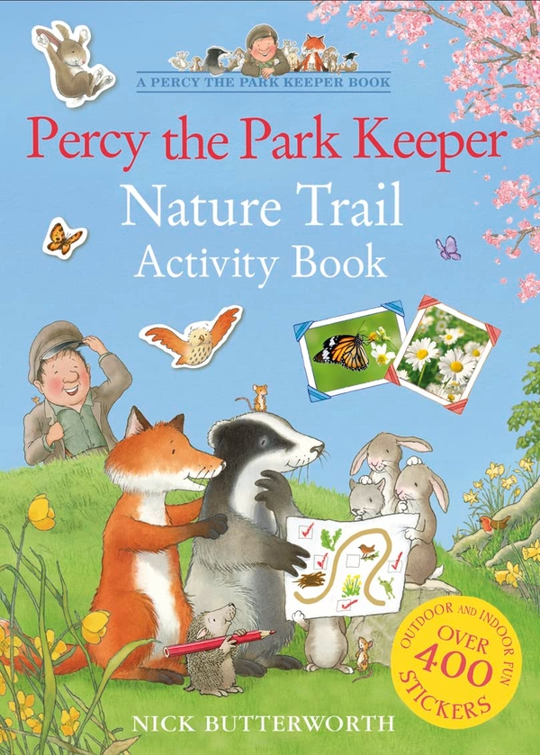 Бумажная книга «Percy the Park Keeper Nature Trail Activity Book», автор Ник Баттерворт - фото №1